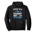 Proud New Dad Its Est 2026 First Time Hoodie - Graphic Print for Adults - T-Shirt, Sweatshirt, Hoodie