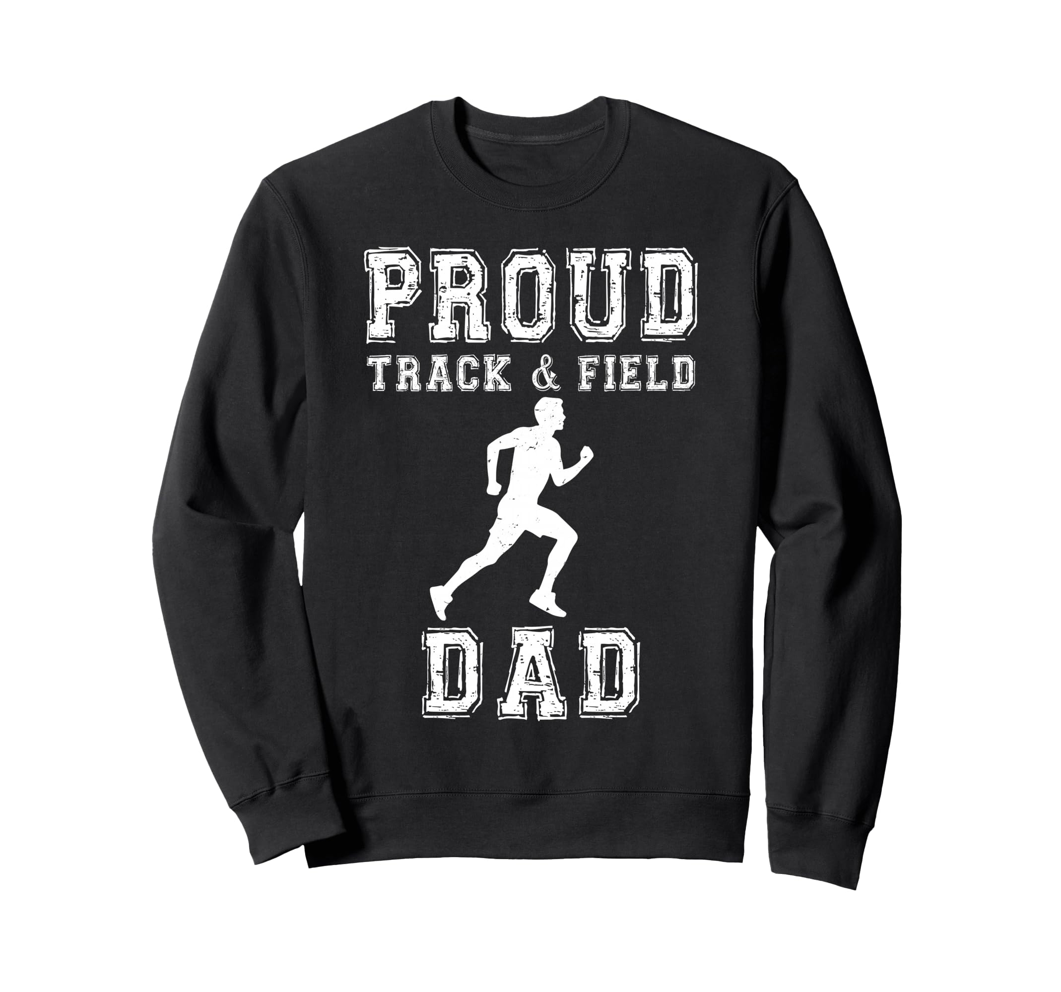 Proud Track Fielddad Game Day Sweatshirt - Novelty Apparel for Adults - T-Shirt, Sweatshirt, Hoodie