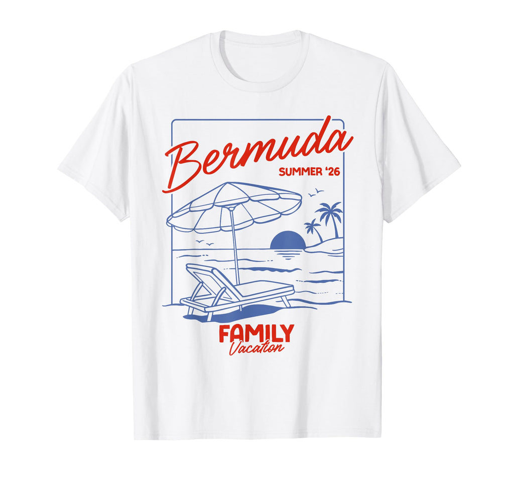 Bermudaa Summer 26 Family Matching T-Shirt - Fun Novelty Design Unisex - T-Shirt, Sweatshirt, Hoodie