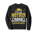 Proud Mother 2026 Valedictorian Sweatshirt - Aesthetic Graphic for Adults - T-Shirt, Sweatshirt, Hoodie