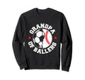 Grandpa Ballers Baller Grandpa Sweatshirt - Minimalist Print for Adults - T-Shirt, Sweatshirt, Hoodie