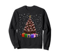 Chocolate Labrador Tree Funny Matching Sweatshirt - Novelty Apparel Unisex - T-Shirt, Sweatshirt, Hoodie