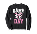 Game Day Soccer Game Day Coquette Sweatshirt - Fun Novelty Design Unisex - T-Shirt, Sweatshirt, Hoodie