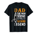Kayak Dad Myth Kayaking Legend T-Shirt - Graphic Print Unisex - T-Shirt, Sweatshirt, Hoodie