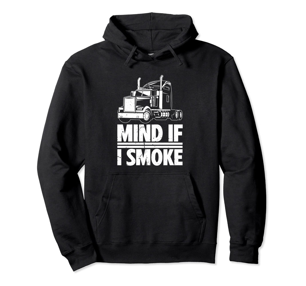 Truck Driver Trucker Freighter Hoodie - Custom Art Print for Adults - T-Shirt, Sweatshirt, Hoodie