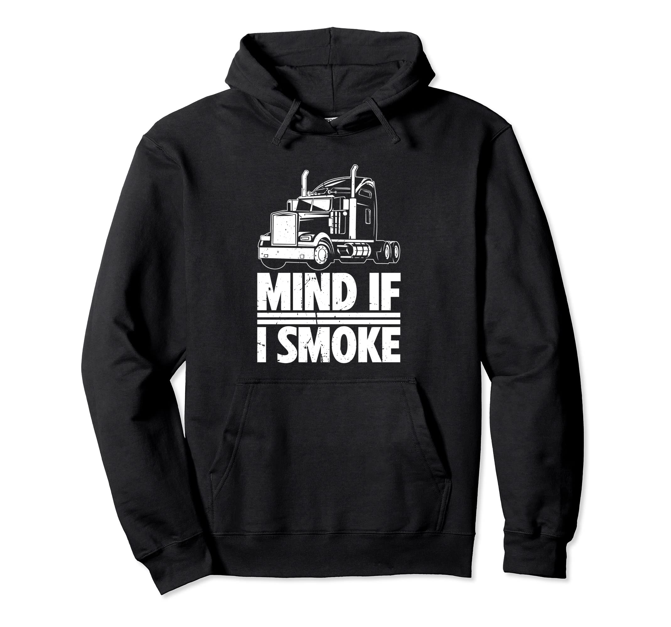 Truck Driver Trucker Freighter Hoodie - Custom Art Print for Adults - T-Shirt, Sweatshirt, Hoodie
