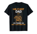 Mens Military Dad Just Way Braver T-Shirt - Streetwear Style Unisex - T-Shirt, Sweatshirt, Hoodie