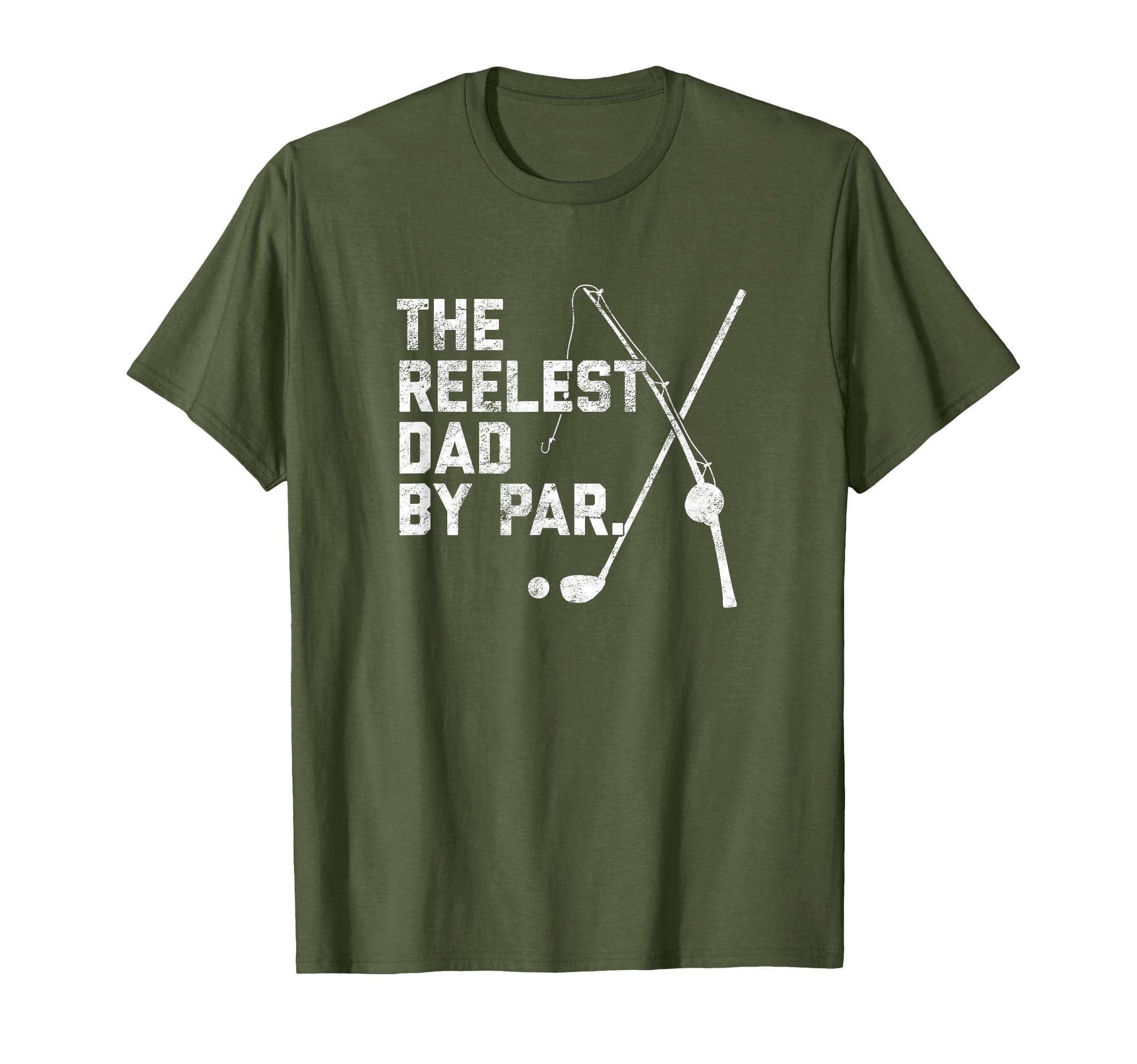 Mens Funny Fishing Golf Fathers Day T-Shirt - Trendy Graphic Men Women - T-Shirt, Sweatshirt, Hoodie