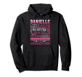 Danielle Name Personalized Danielle Hoodie - Aesthetic Graphic Men Women - T-Shirt, Sweatshirt, Hoodie
