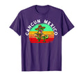 Cancun Mexico Dinosaur Taco Sweatshirt - Streetwear Style for Adults - T-Shirt, Sweatshirt, Hoodie