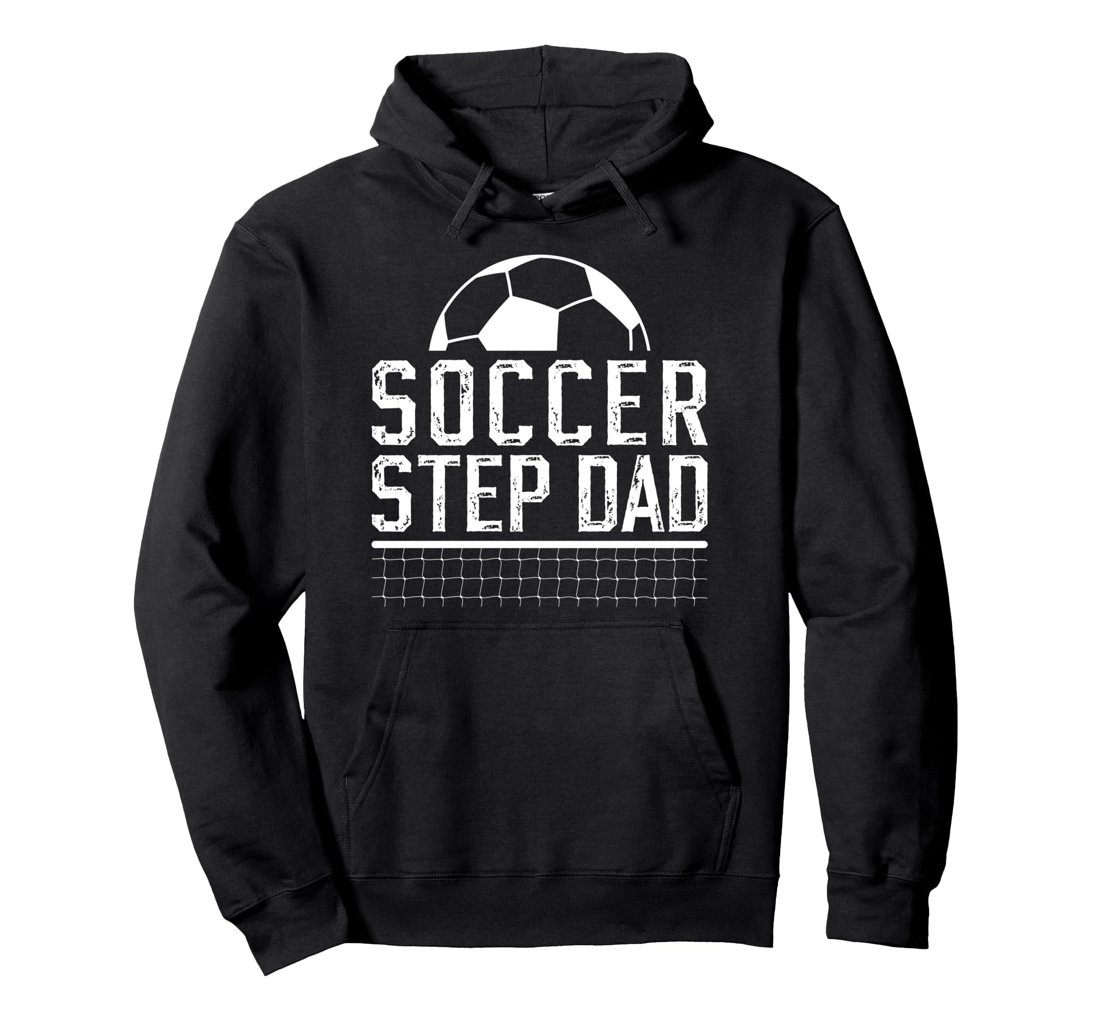 Soccer Step Dad Soccer Player Hoodie - Fun Novelty Design Men Women - T-Shirt, Sweatshirt, Hoodie