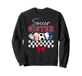 Soccer Sister Coquette Soccer Players Sweatshirt - Unique Graphic Unisex - T-Shirt, Sweatshirt, Hoodie