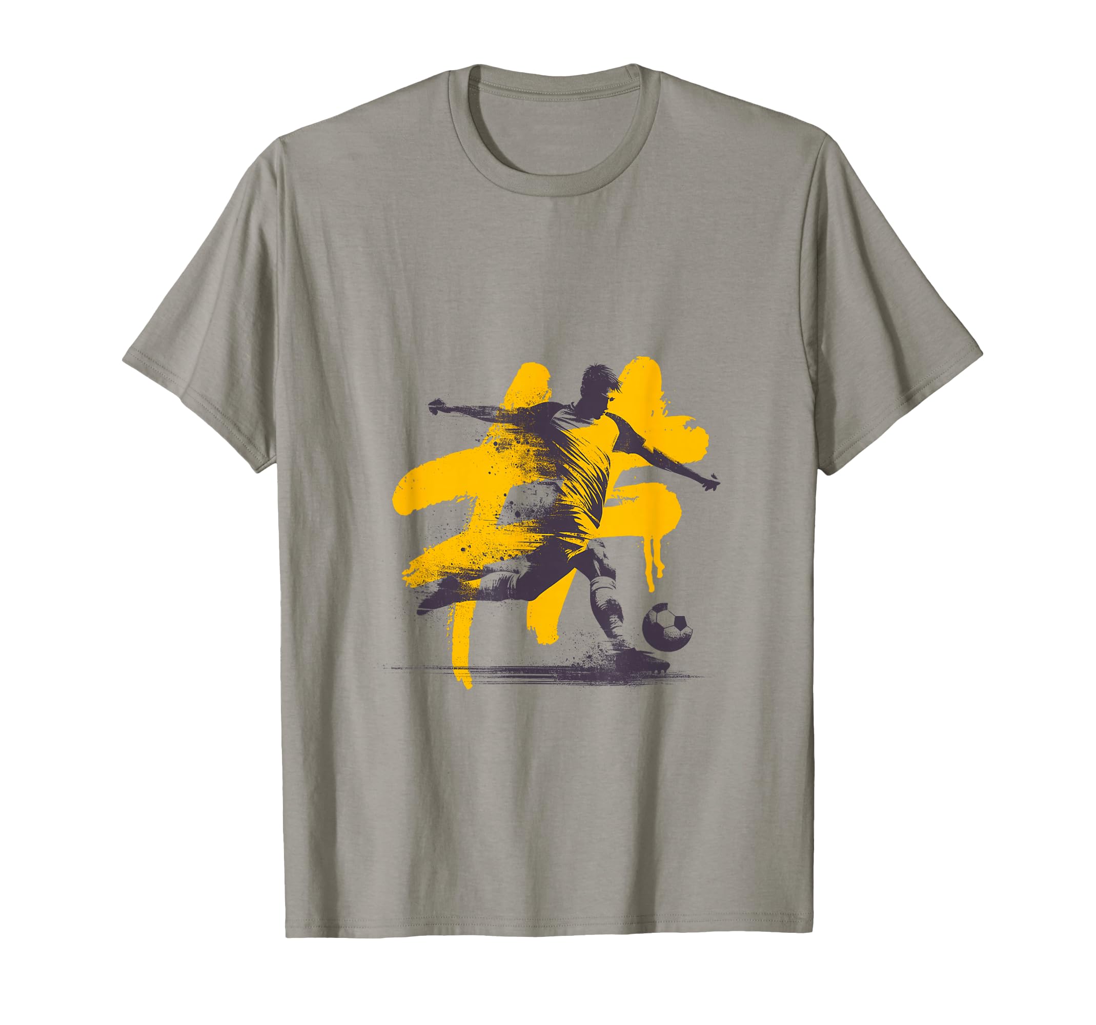 Soccer Player Motion Soccer T-Shirt - Aesthetic Graphic for Adults - T-Shirt, Sweatshirt, Hoodie