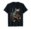 Military French Bulldog Tactical Sweatshirt - Streetwear Style Men Women - T-Shirt, Sweatshirt, Hoodie
