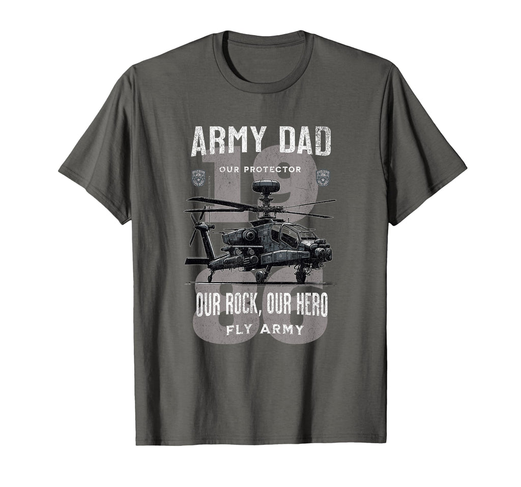 Army Dad Father Military Fathers Day T-Shirt - Graphic Print for Adults - T-Shirt, Sweatshirt, Hoodie