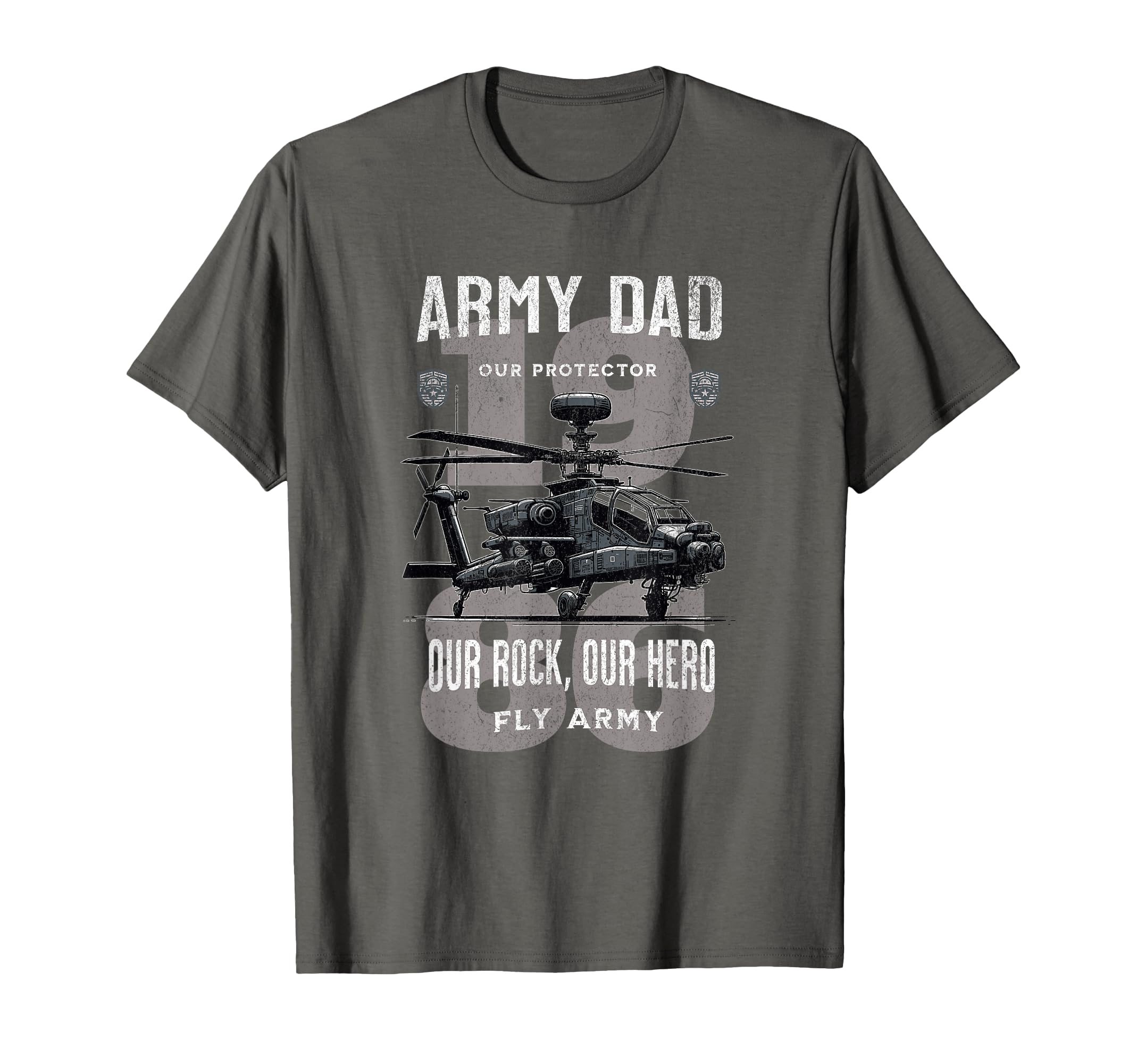Army Dad Father Military Fathers Day T-Shirt - Graphic Print for Adults - T-Shirt, Sweatshirt, Hoodie