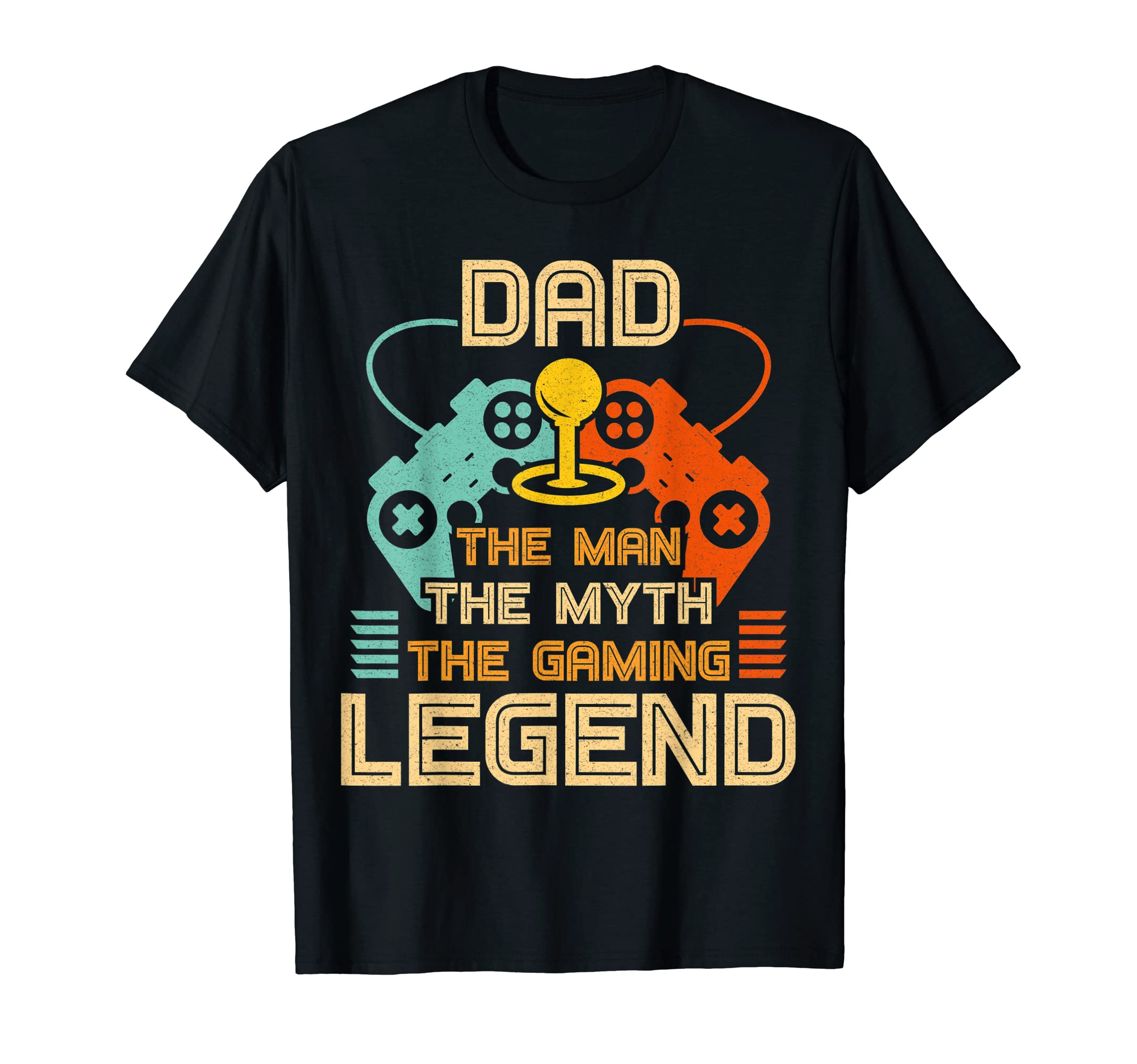 Dad Myth Gaming Legend Fathers Day Dad T-Shirt - Graphic Print Men Women - T-Shirt, Sweatshirt, Hoodie