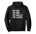 Xrp Dad Wallet Legend Crypto Hoodie - Unique Graphic Unisex - T-Shirt, Sweatshirt, Hoodie