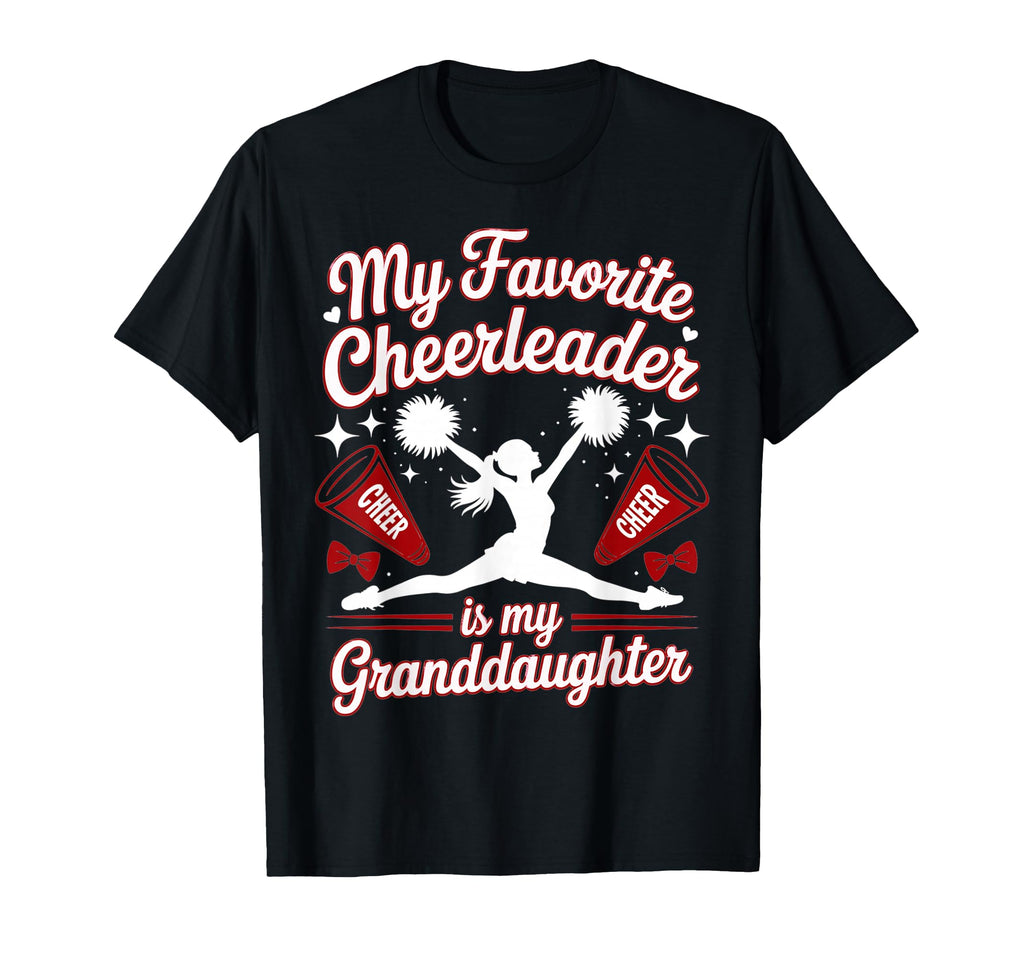 Grandma My Favorite Cheerleader T-Shirt - Trendy Graphic Men Women - T-Shirt, Sweatshirt, Hoodie