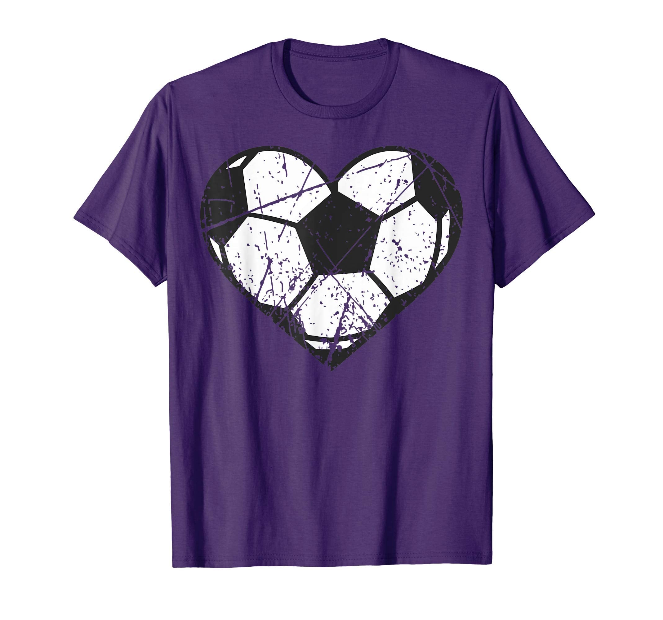 Soccer Ball Heart Valentines Day T-Shirt - Trendy Graphic Men Women - T-Shirt, Sweatshirt, Hoodie