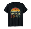 76Th Birthday Gift 1949 T-Shirt - Unique Graphic for Adults - T-Shirt, Sweatshirt, Hoodie