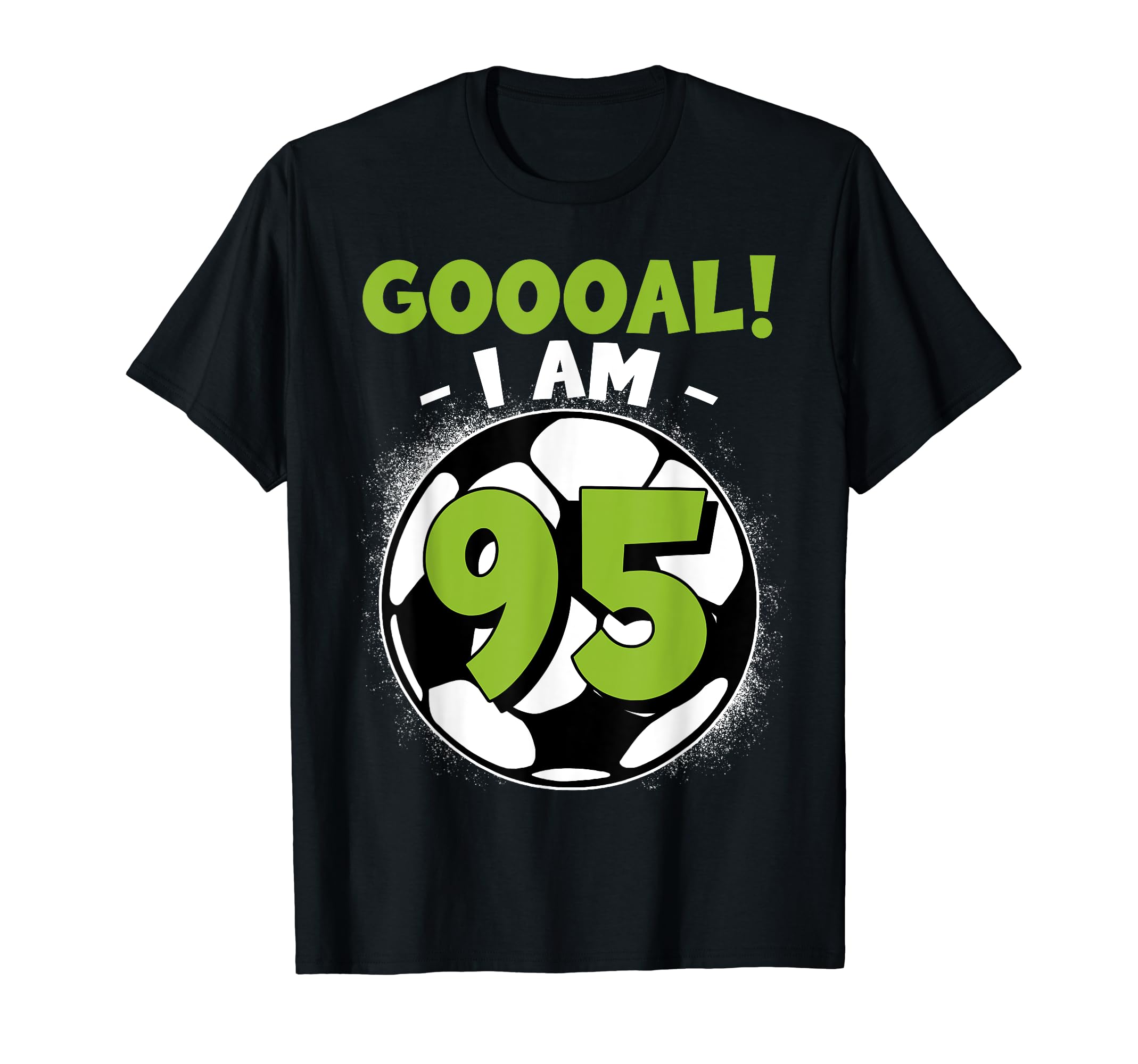 95 Year Old Birthday Soccer Themed T-Shirt - Aesthetic Graphic Unisex - T-Shirt, Sweatshirt, Hoodie