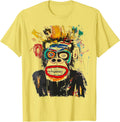 Colorful Abstract Graffiti Doodle Pop Art Monkey - Adult & Kids T-Shirts, Sweatshirts & Hoodies apparel design preview 1