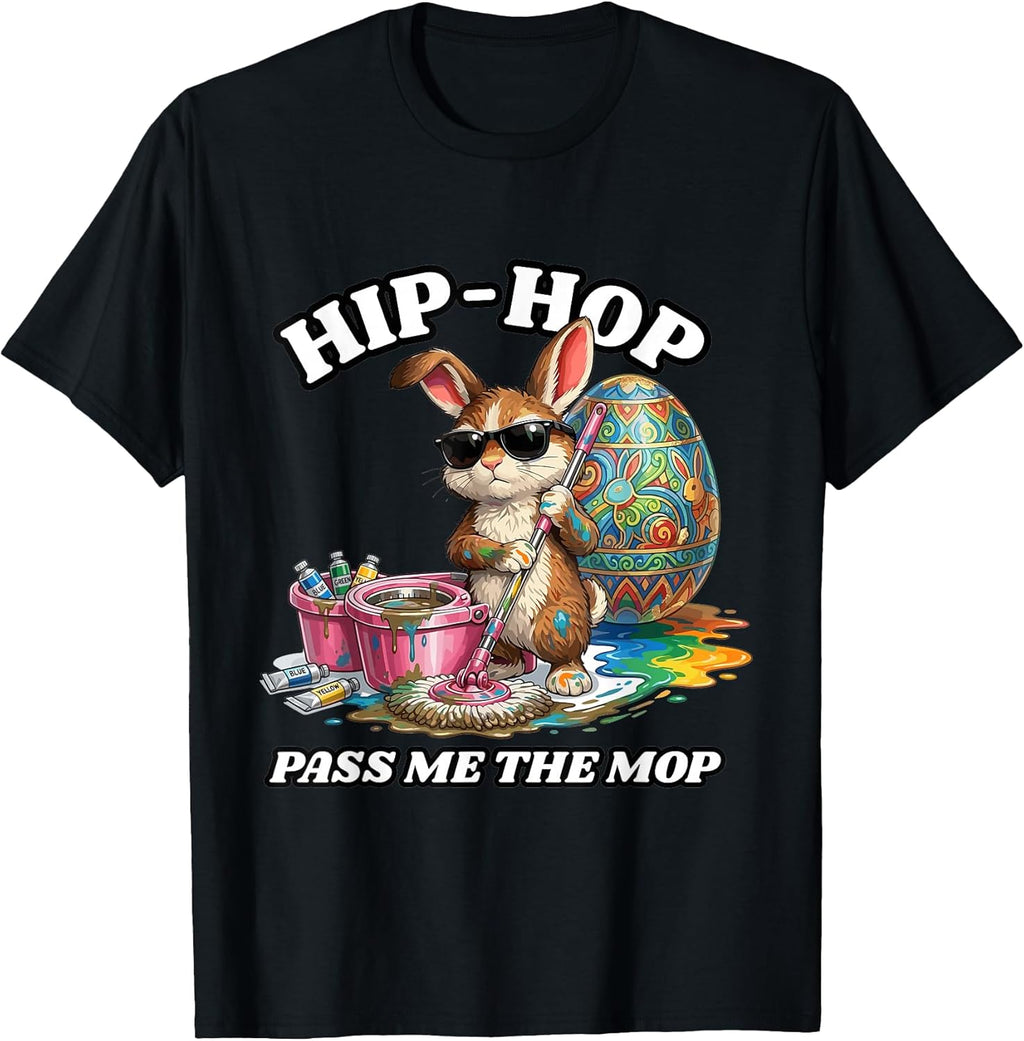 Easter Cleaning Squad and Funny Bunny - Adult & Kids T-Shirts, Sweatshirts & Hoodies apparel design preview 1