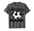 Checkered Soccer Mama Soccer Mom T-Shirt - Aesthetic Graphic Men Women - T-Shirt, Sweatshirt, Hoodie