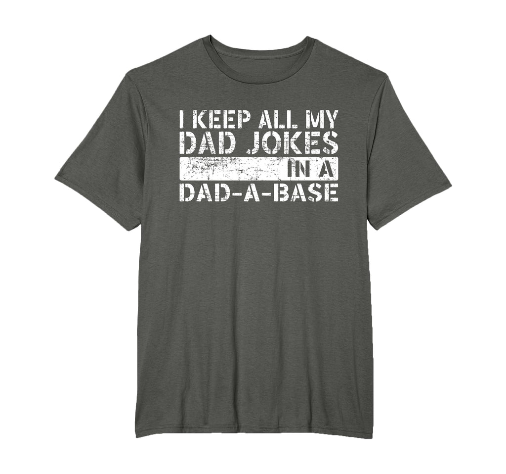 I Keep All My Dad Jokes Dad Base Funny T-Shirt - Unique Graphic Unisex - T-Shirt, Sweatshirt, Hoodie
