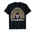 Soccer Mom Boho Rainbow Funny Soccer T-Shirt - Trendy Graphic for Adults - T-Shirt, Sweatshirt, Hoodie