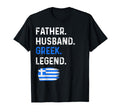Father Husband Greek Legend Proud Dad T-Shirt - Trendy Graphic Unisex - T-Shirt, Sweatshirt, Hoodie