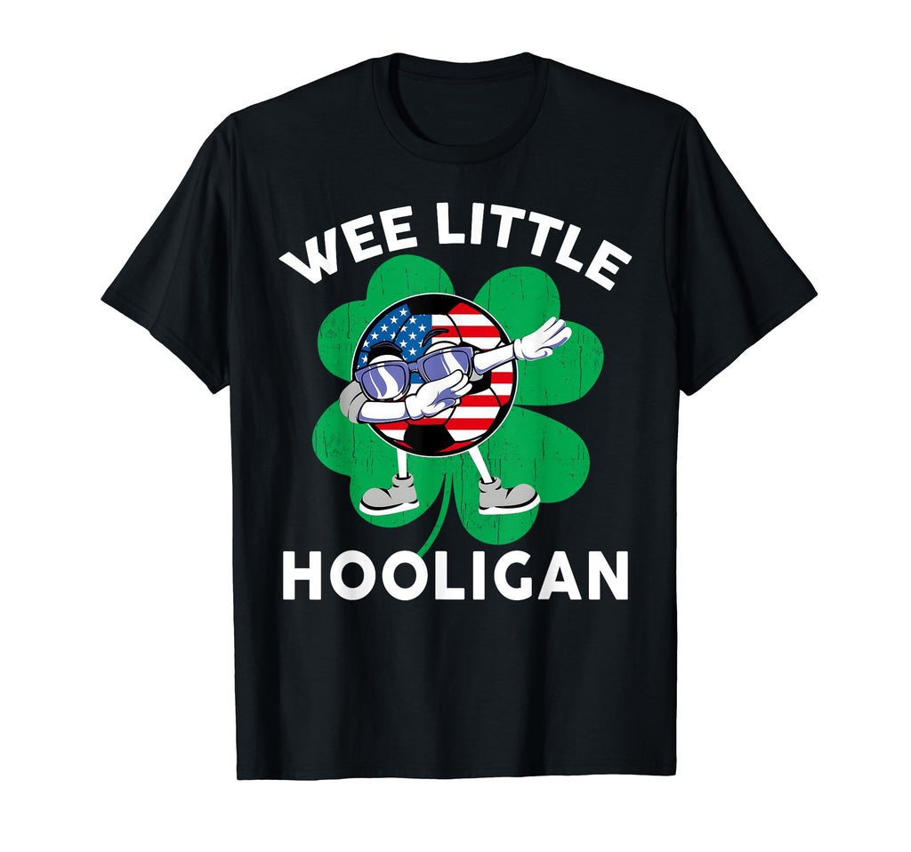Wee Little Hooligan St Patrick Day T-Shirt - Minimalist Print for Adults - T-Shirt, Sweatshirt, Hoodie