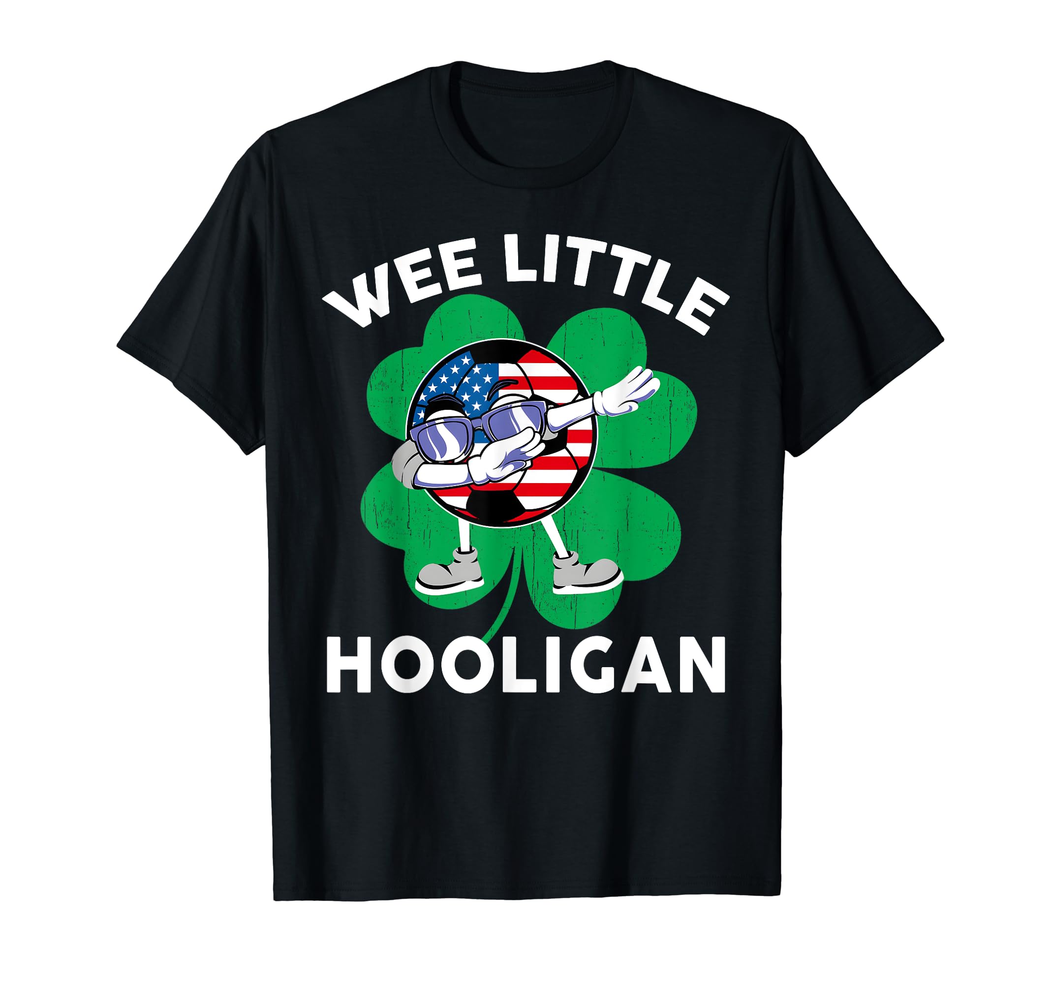 Wee Little Hooligan St Patrick Day T-Shirt - Minimalist Print for Adults - T-Shirt, Sweatshirt, Hoodie