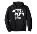 Mens Bapa Bear Great Gift Papa Dad Father Hoodie - Aesthetic Graphic Unisex - T-Shirt, Sweatshirt, Hoodie