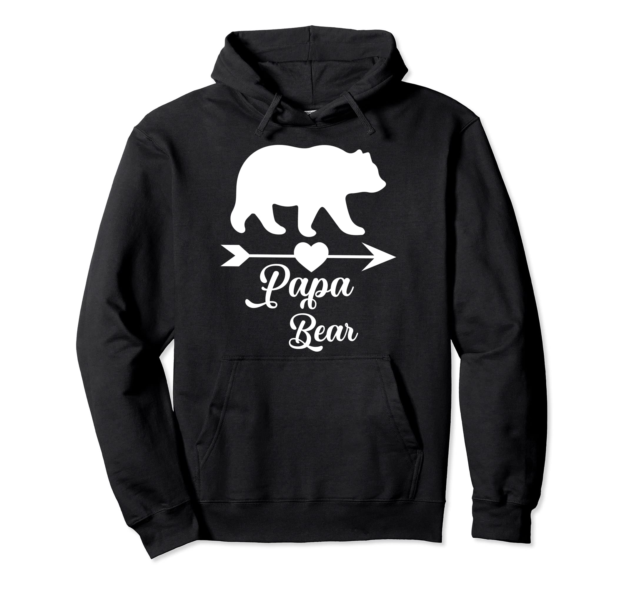 Papa Bear Father Dad Gifts Hoodie - Unique Graphic Men Women - T-Shirt, Sweatshirt, Hoodie