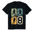 8Th Birthday 8 Soccer Player Soccer Ball T-Shirt - Minimalist Print Unisex - T-Shirt, Sweatshirt, Hoodie