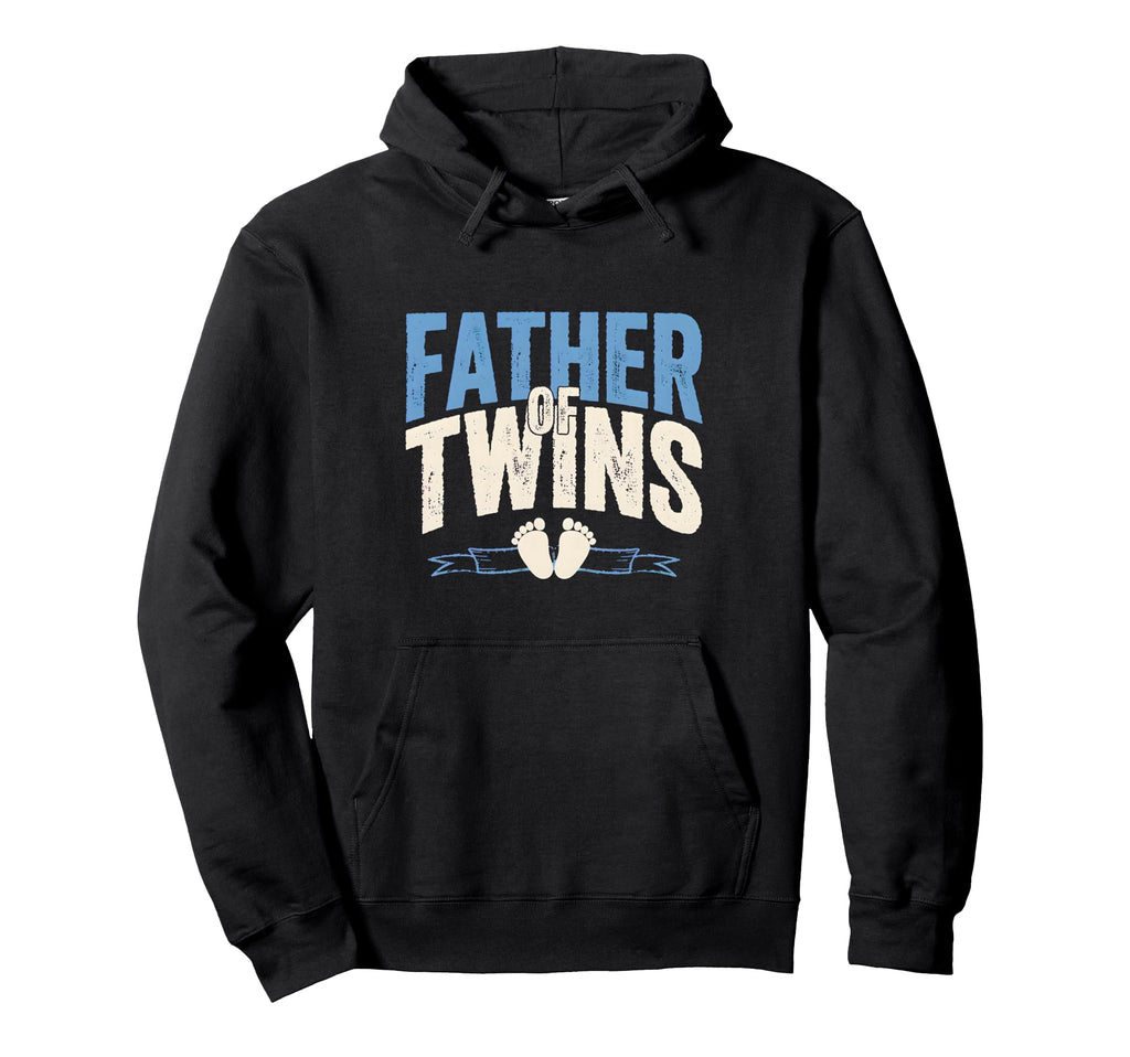 Father Twins Twin Dad Hoodie - Fun Novelty Design Men Women - T-Shirt, Sweatshirt, Hoodie