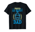 Ice Hockey Dad Father Proud Ice Hockey T-Shirt - Novelty Apparel Men Women - T-Shirt, Sweatshirt, Hoodie