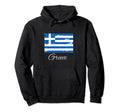 Flag If Greece Futbol Hoodie - Casual Everyday Wear Men Women - T-Shirt, Sweatshirt, Hoodie