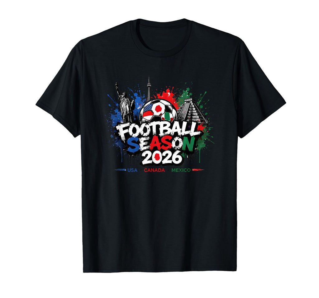 Football Season 2026 International T-Shirt - Novelty Apparel Men Women - T-Shirt, Sweatshirt, Hoodie