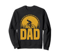 Dad Papa Bicycle Cycling Cyclist Daddy Sweatshirt - Unique Graphic Unisex - T-Shirt, Sweatshirt, Hoodie