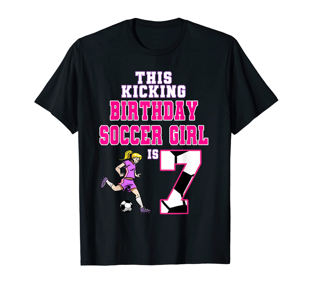 This Birthday Soccer Is 7 Soccer T-Shirt - Casual Everyday Wear Men Women - T-Shirt, Sweatshirt, Hoodie