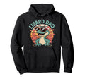 Lizard Lover Dad Bearded Dragon Hoodie - Casual Everyday Wear for Adults - T-Shirt, Sweatshirt, Hoodie