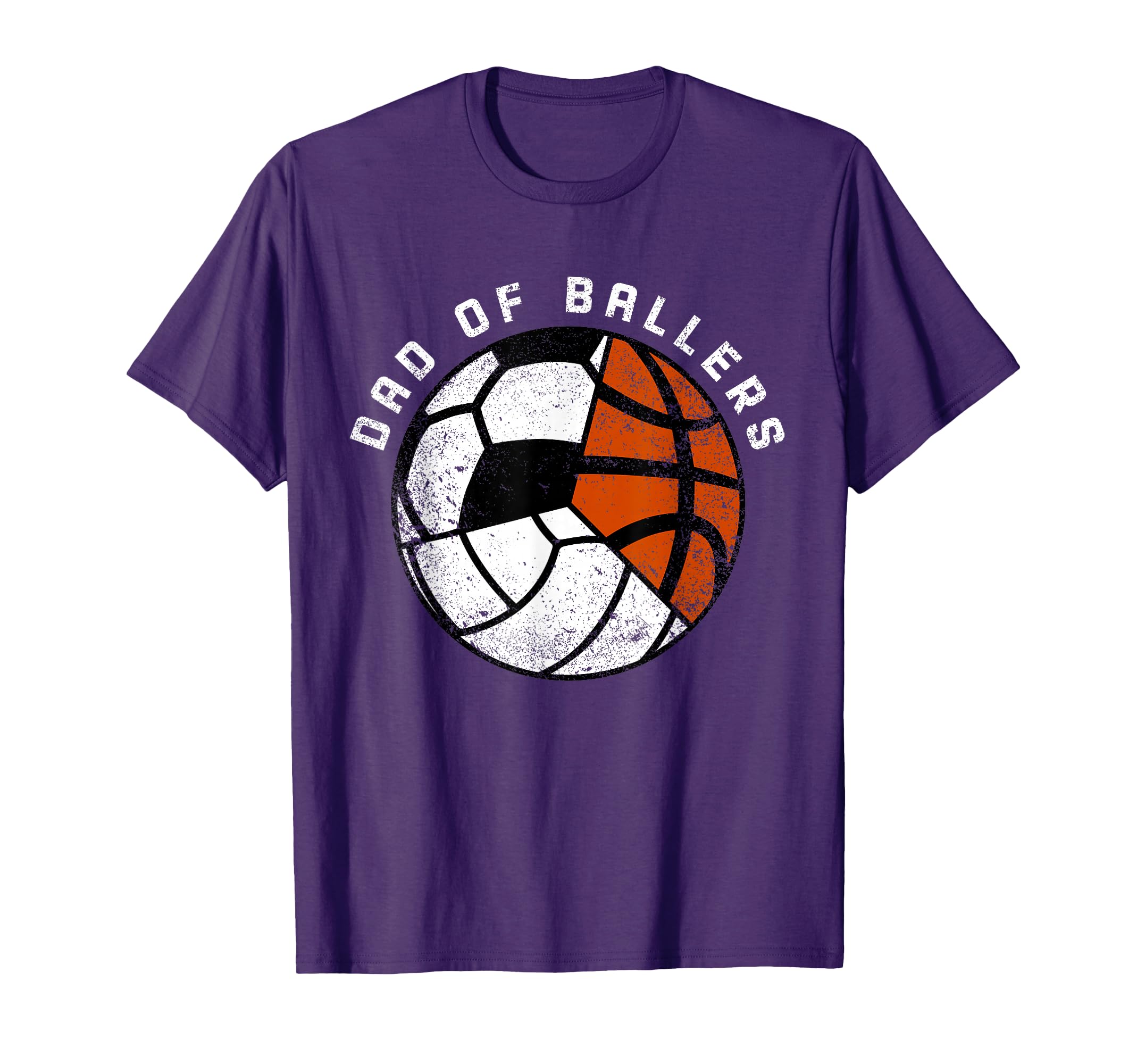 Dad Ballers Funny Volleyball Soccer T-Shirt - Casual Everyday Wear Unisex - T-Shirt, Sweatshirt, Hoodie