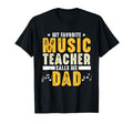 Music Teacher Calls Me Dad Musician T-Shirt - Custom Art Print for Adults - T-Shirt, Sweatshirt, Hoodie