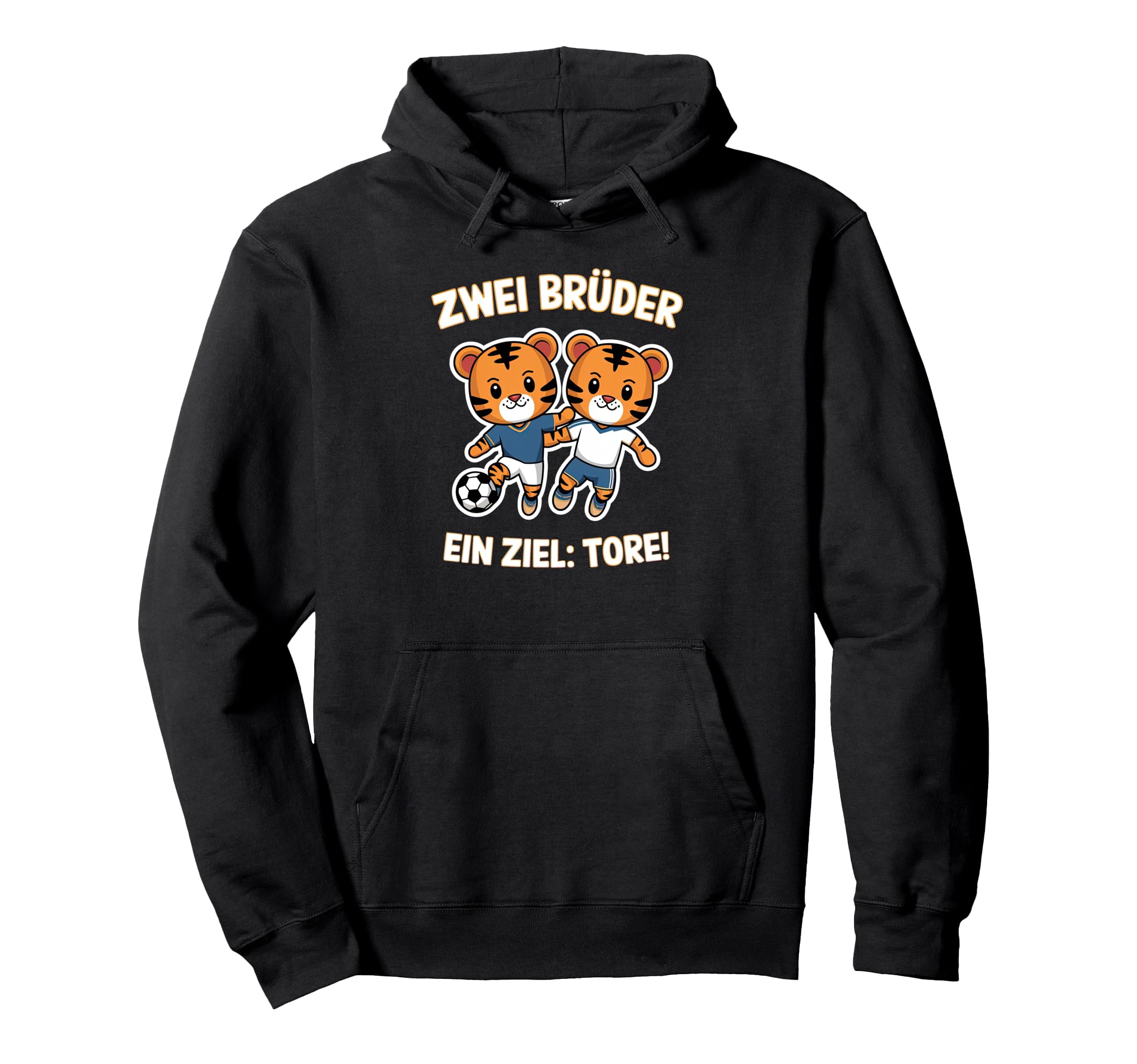 Br Der Freunde Soccer Tiger Soccer Hoodie - Trendy Graphic Men Women - T-Shirt, Sweatshirt, Hoodie