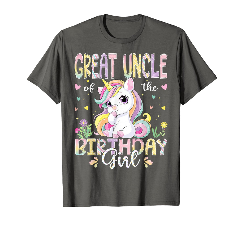 Great Uncle Birthday Kawaii Unicorn T-Shirt - Streetwear Style Men Women - T-Shirt, Sweatshirt, Hoodie