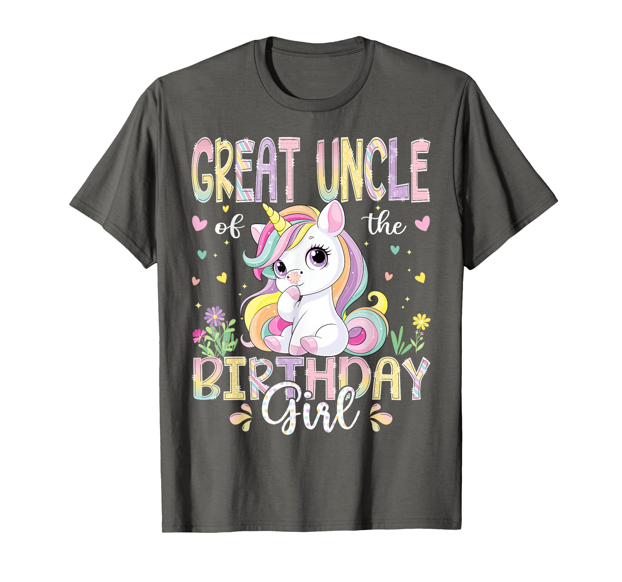 Great Uncle Birthday Kawaii Unicorn T-Shirt - Streetwear Style Men Women - T-Shirt, Sweatshirt, Hoodie