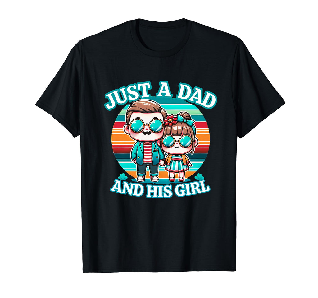 Just Dad And His Personalized Gifts T-Shirt - Aesthetic Graphic Men Women - T-Shirt, Sweatshirt, Hoodie